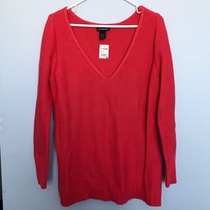 NWT EXPRESS Salmon Sweater-14/16